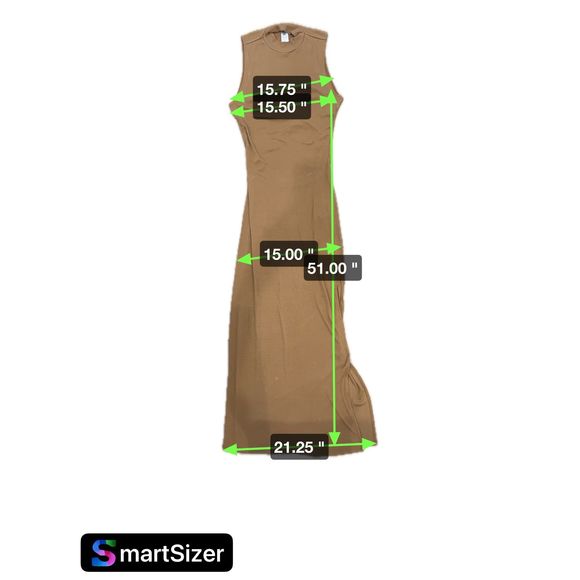 NWOT -  L*Space Chandler Dress in Camel - Women's size XL - Picture 7 of 8